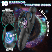 Charger l'image dans la galerie, Vibrateur de pénis avec tapotements et vibrations