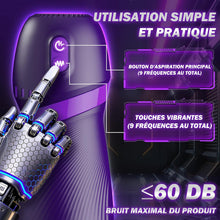 Charger l'image dans la galerie, Masturbateurs Masculins Sex Toýs Homme Vaginette Ultra Réaliste avec 9 Modes vibration Et Succion Masturbâteur Homme Mains Libres Sex Toys APP Control Vibration 3D Silicone Sextoyse Sextoy homme