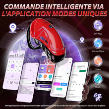 Charger l'image dans la galerie, Cage de Chasteté Pénis Sex Toýs homme - Bondage SM avec Ceinture de Chasteté avec 5 Tailles Anneaux de Pénis 2 clés 1 serrure, Cock Chastity Cage Amovibles pour Empêcher L'érection Sex Toýs Couple