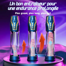 Charger l'image dans la galerie, Pompes à Pénis Vaginette Masturbateur Automatique - Contrôle Vocal Pompe Penis Sex Toýs Homme avec 4 Modes d'aspiration &amp; 4 Modes de Pompage, Masturbateurs Masculins Pompe a Penis Masturbeuse Homme