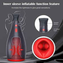 Charger l'image dans la galerie, Masturbateur Automatique pour Homme Machine de Fellation en Gorge Profonde avec 7 Modes de Vibration