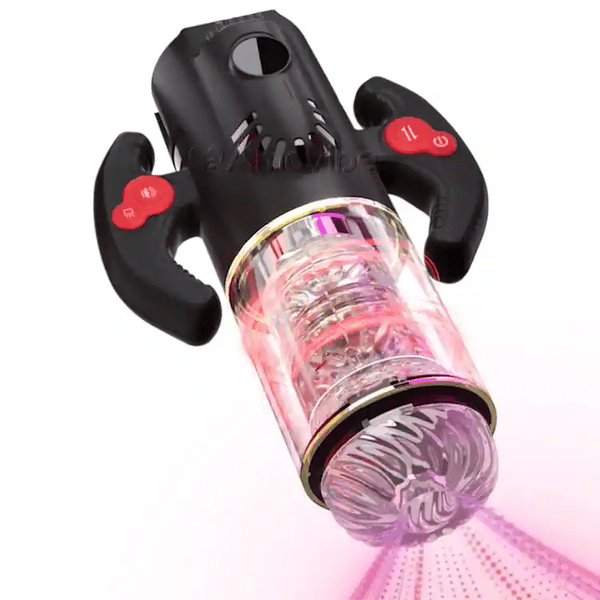 VortexZ - Masturbateur mâle à succion avancé avec innovation en matière de rotation et de poussée