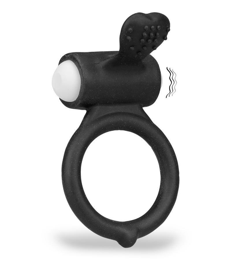 Anneau cockring silicone vibrant picots