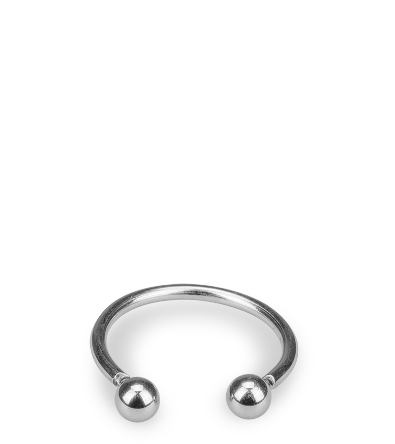 Anneau de gland fer à cheval en inox