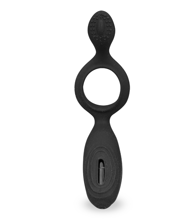 Anneau pénien vibrant en silicone