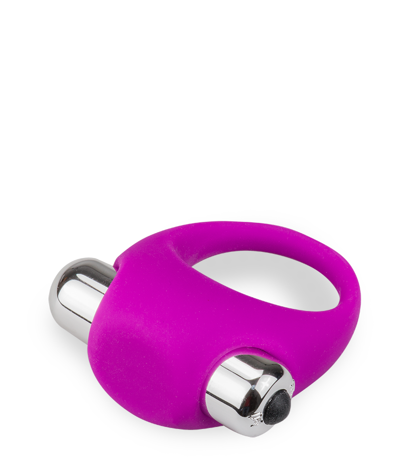 Anneau vibrant en silicone médical Flirt