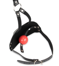 Charger l'image dans la galerie, Bâillon gag-ball en cuir BDSM