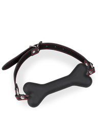 Charger l'image dans la galerie, Bâillon os en silicone 15,0cm Puppy Play