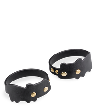 Charger l'image dans la galerie, Bracelets de chevilles BDSM en similicuir chat