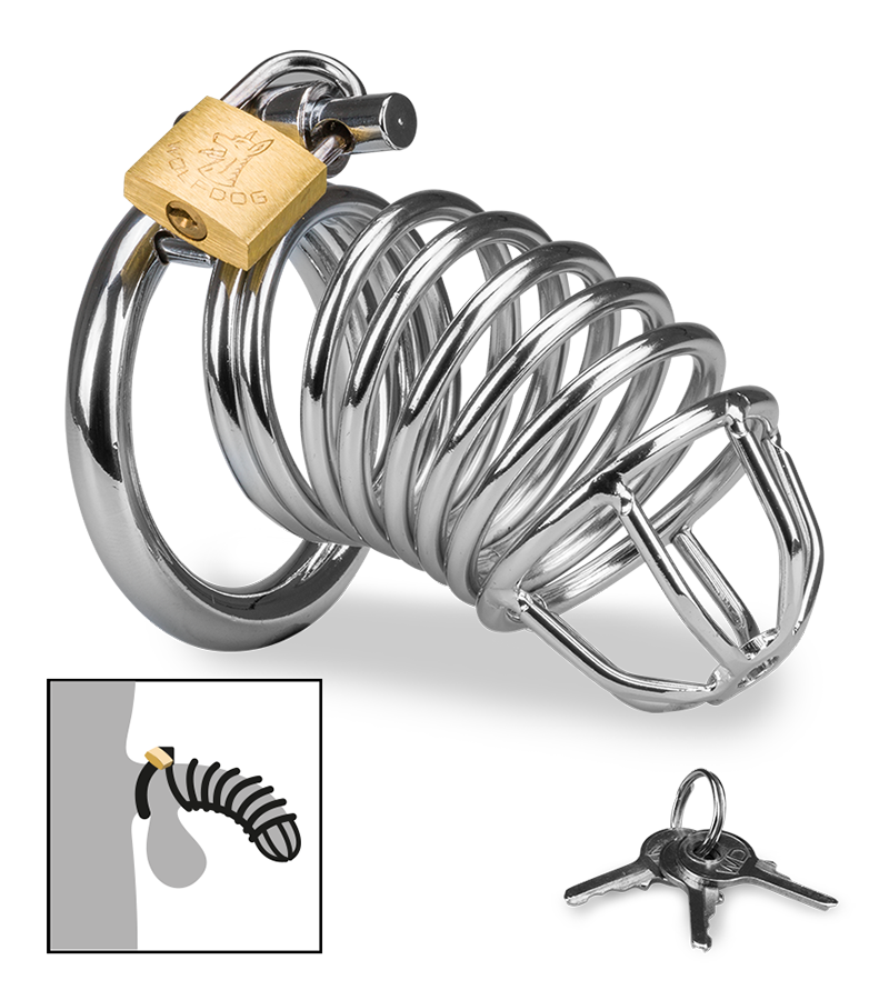 Cage de chasteté pénis Captive