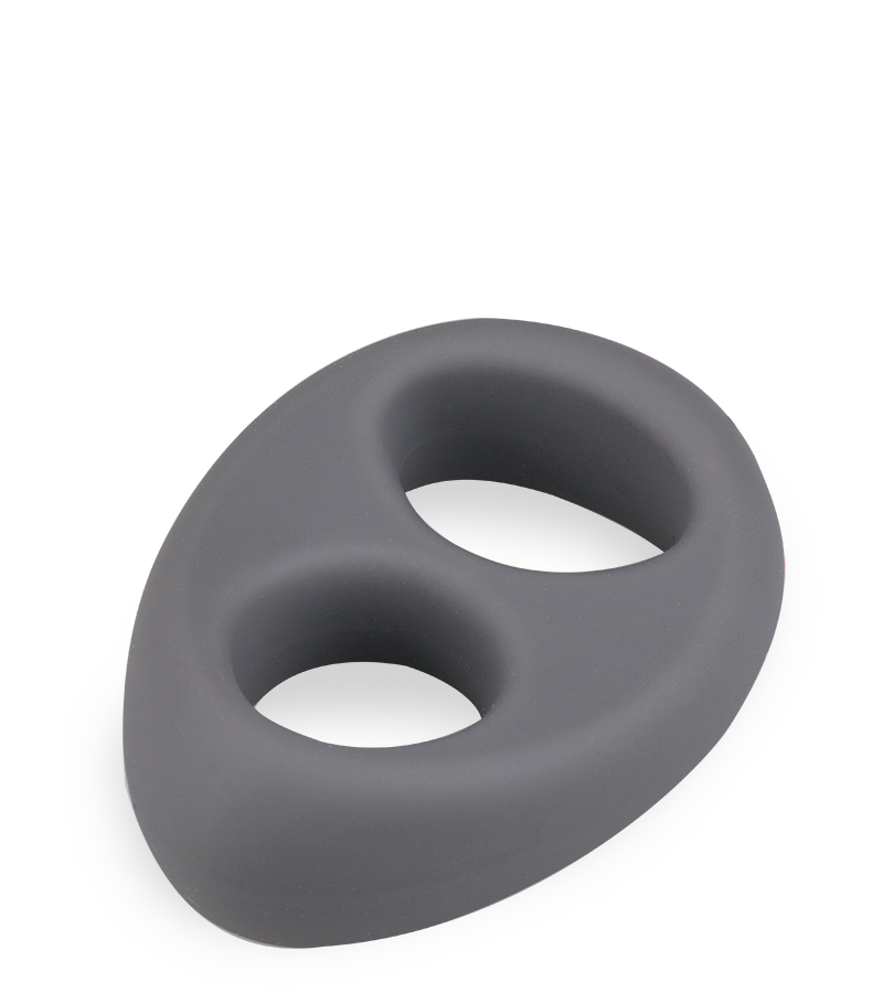 Cockring double en silicone médical Noot