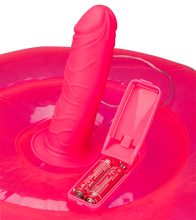 Charger l'image dans la galerie, Coussin gonflable rond avec gode vibrant Ride Me