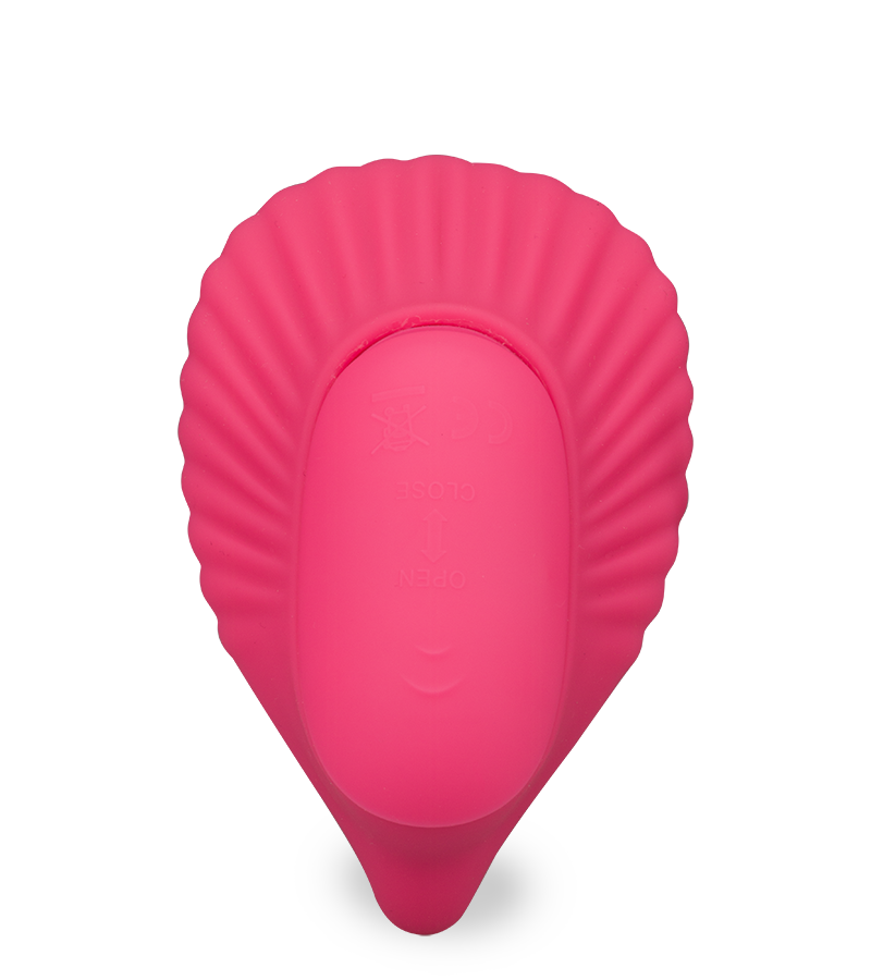 Culotte gode coquillage vibrant télécommandée
