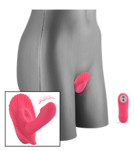 Charger l'image dans la galerie, Culotte gode vibrant coquillage sans fil