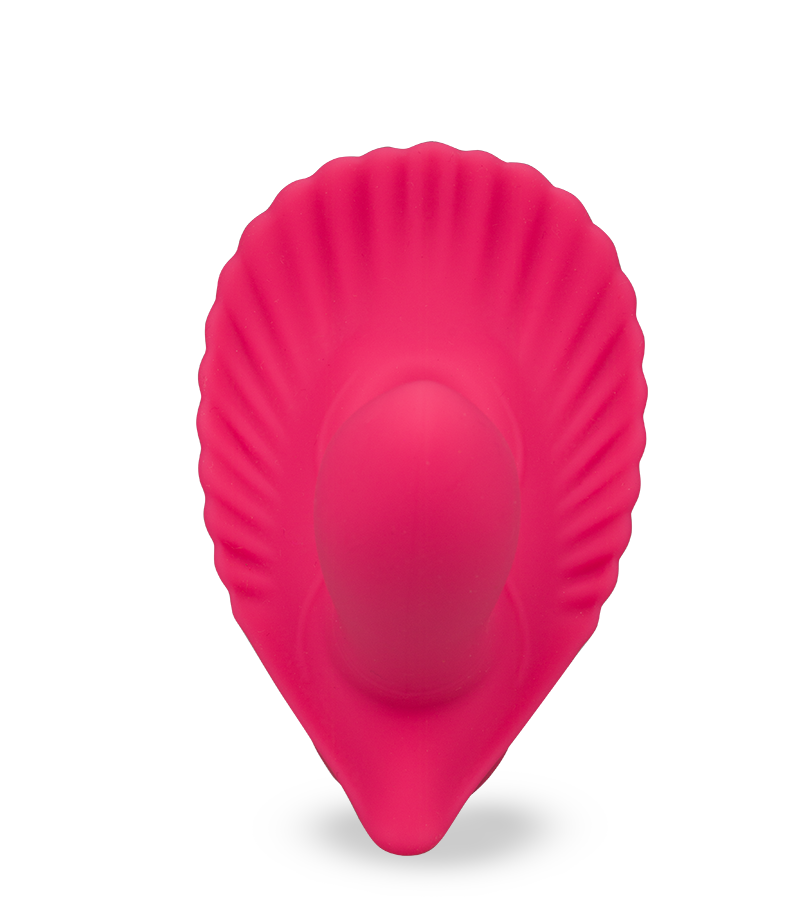 Culotte gode vibrant coquillage sans fil