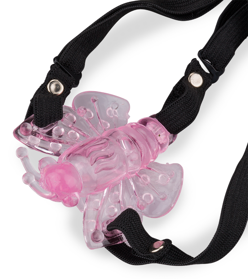 Culotte string vibrant papillon