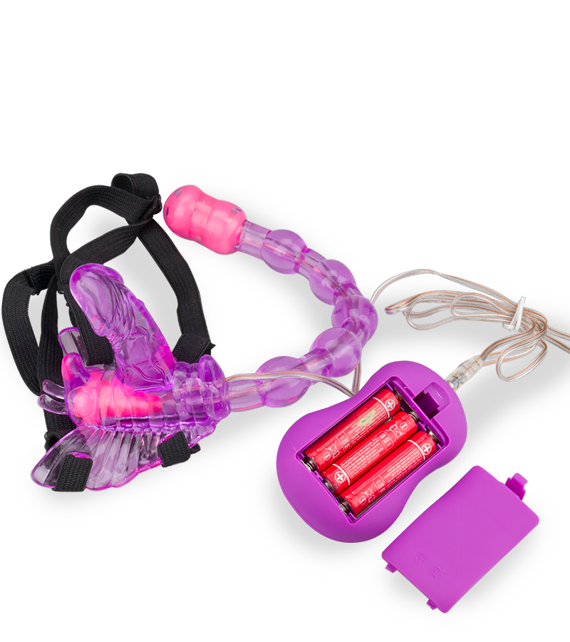 Culotte vibrante triple stimulation