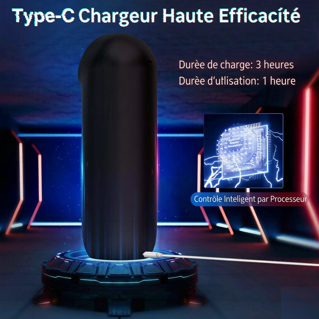 Masturbateur électrique avec chauffage : 10 modes de vibration, 4 modes de succion et 4 modes de poussée, pompe à pénis pour homme, jouet sexuel vaginal, fellation, vagin artificiel, gros masturbateurs