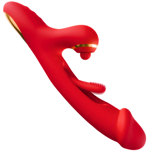 Vibromasseur G-Pro2 avec battements, vibrations et tapotements clitoridiens