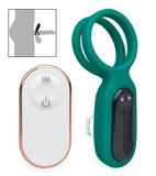 Double anneau vibrant avec stimulateur de clitoris Unity