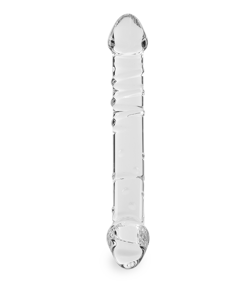 Double gode en verre Mirage