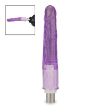 Charger l'image dans la galerie, Embout plug anal violet pour fucking machine