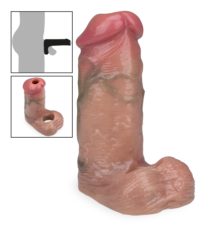 Gaine réaliste en silicone liquide Craig 12,0cm
