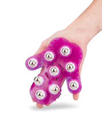 Gant de massage Roller Beads