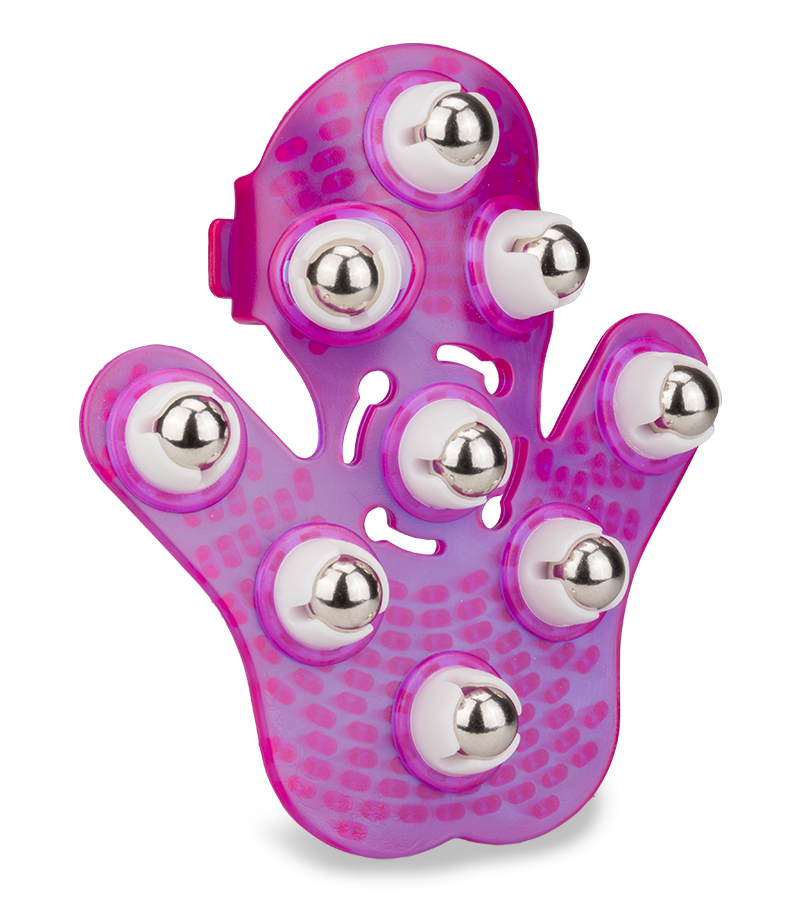 Gant de massage Roller Beads