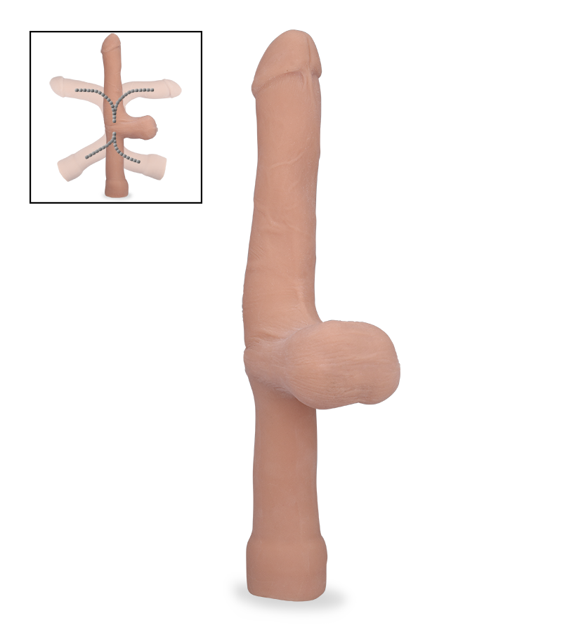 Gode articulé à manche Harry