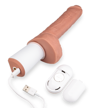 Charger l'image dans la galerie, Gode automatique en silicone avec télécommande Russell