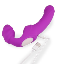 Charger l'image dans la galerie, Gode ceinture sans harnais télécommandé Nana
