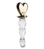 Gode en verre Golden Heart