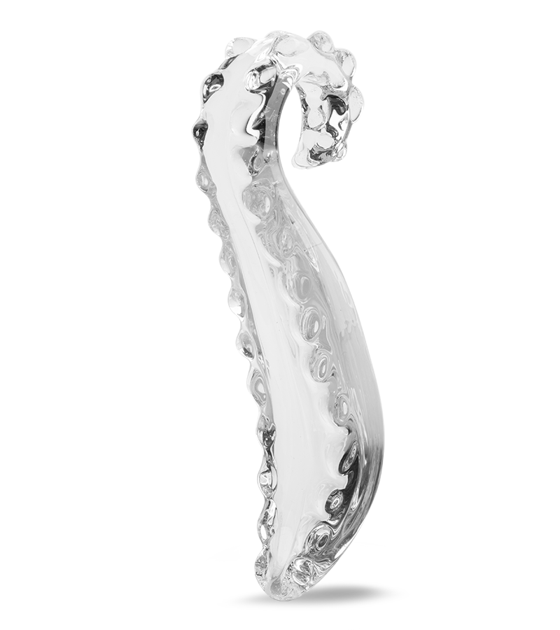 Gode en verre Tentacule