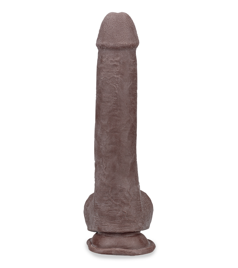 Gode flexible à ventouse 23,0 cm Real Skin