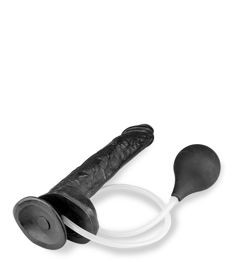 Gode géant éjaculateur à ventouse