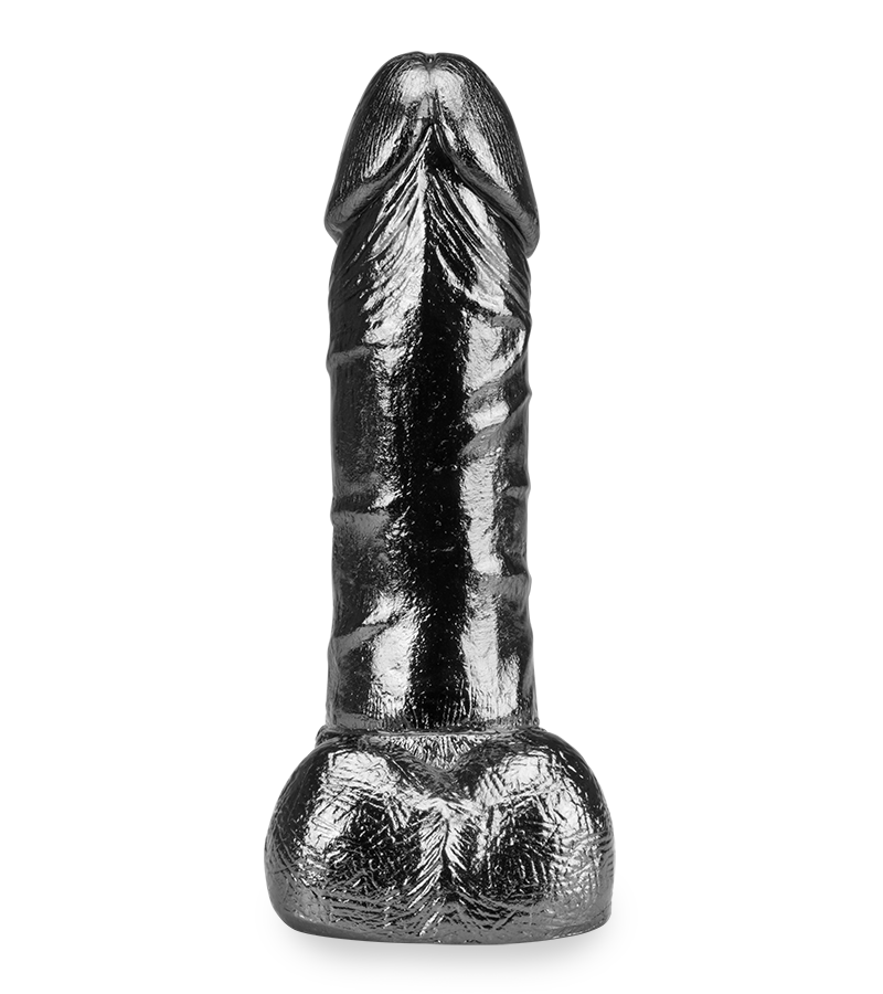 Gode réaliste en métal Rocky
