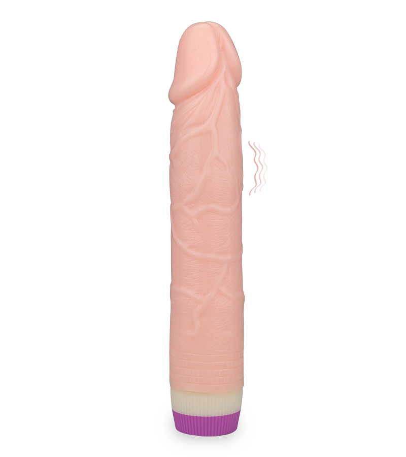 Gode réaliste vibrant veiné