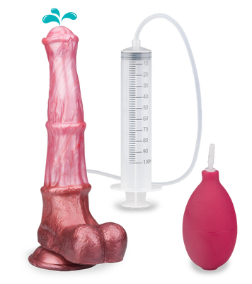 Gode ventouse éjaculateur cheval 22,0cm