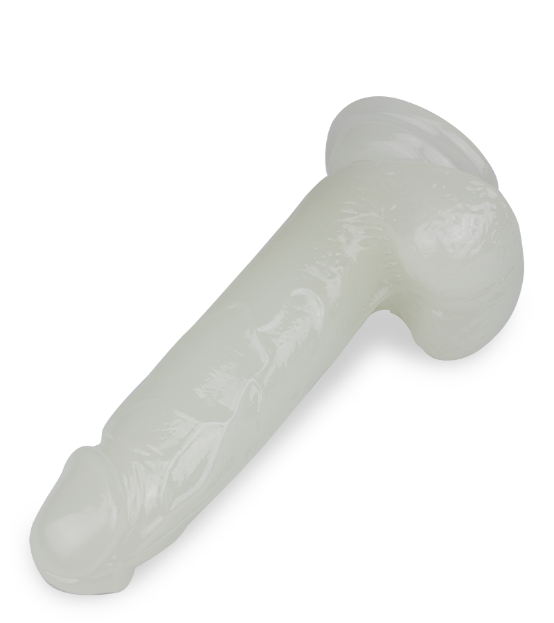 Gode ventouse phosphorescent 19,0cm Lumino