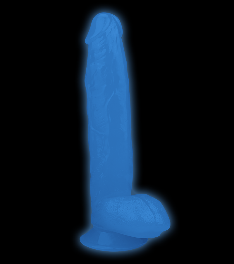 Gode ventouse phosphorescent 26,0cm Lumino