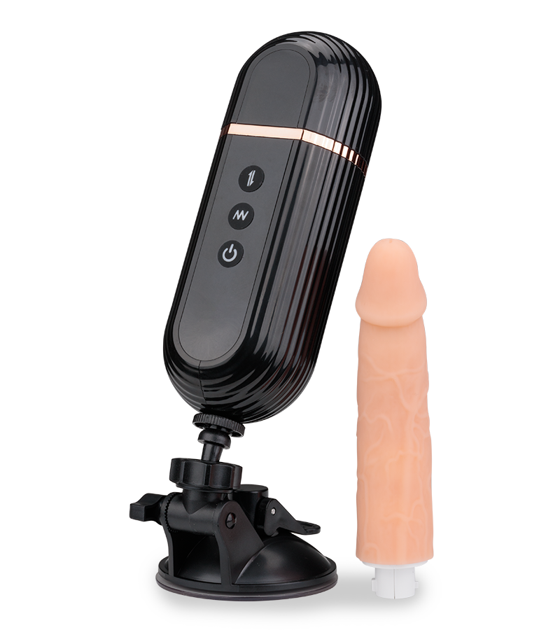 Gode vibrant va-et-vient télécommandé avec ventouse Owen