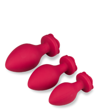Charger l'image dans la galerie, Lot de 3 plugs en silicone Forever