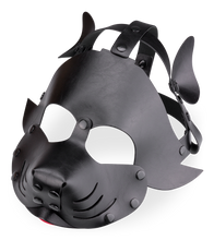 Charger l'image dans la galerie, Masque de chien en similicuir avec langue