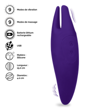 Charger l'image dans la galerie, Masseur de clitoris vibrant Chiara