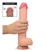 Charger l'image dans la galerie, Méga gode silicone liquide double couche 32,0cm