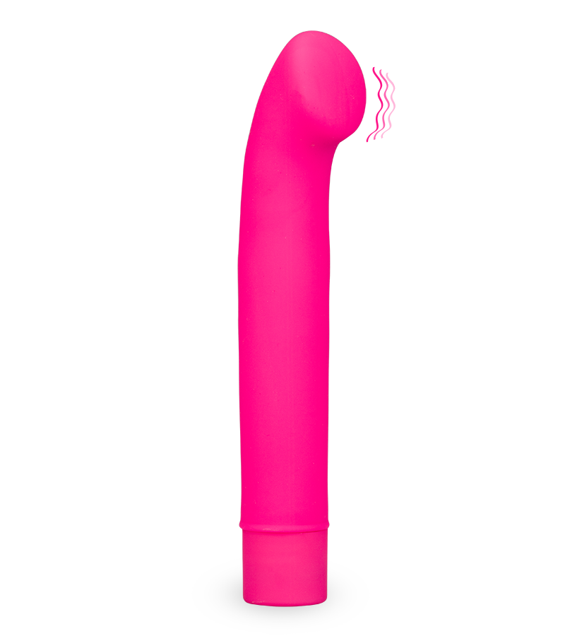 Mini vibromasseur courbé Point G 10 vitesses