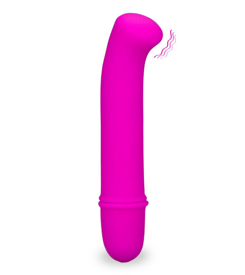 Mini vibromasseur incurvé point G