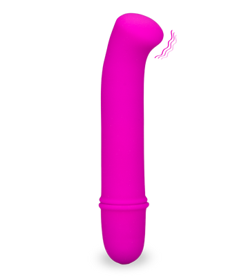 Mini vibromasseur incurvé point G