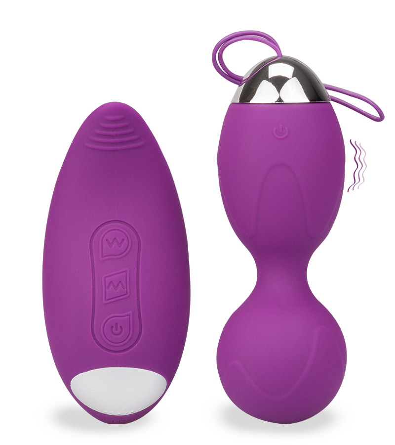 Oeuf vibrant et sa télécommande vibrante clitoris